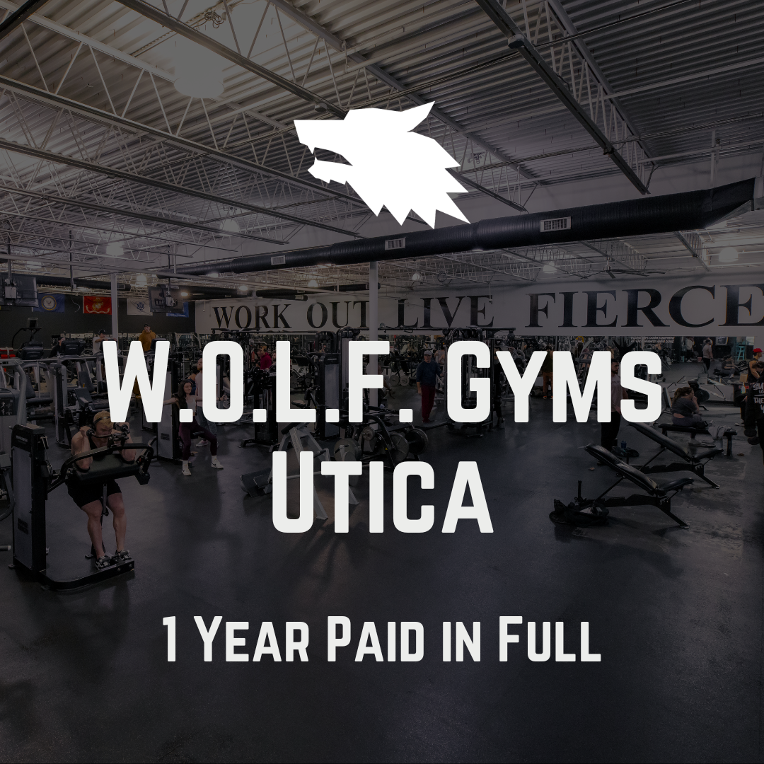 W.O.L.F. Gyms Utica - 1 Year Paid in Full