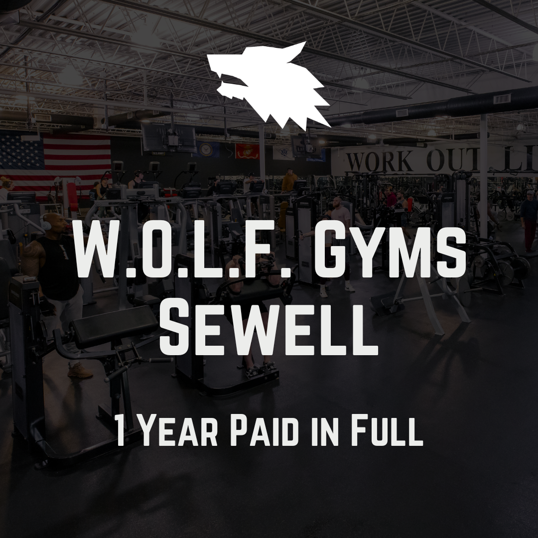 W.O.L.F. Gyms Sewell - 1 Year Paid in Full