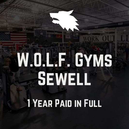 W.O.L.F. Gyms Sewell - 1 Year Paid in Full