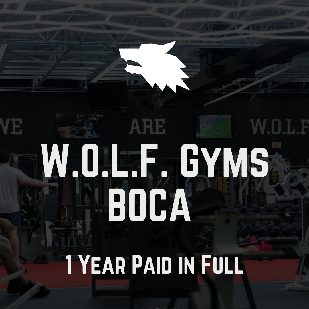 W.O.L.F. Gyms Boca - 1 Year Paid in Full